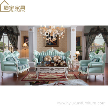 LUXURY EUROPEAN style sofa set design for living room
